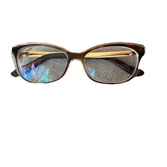 EUC Jimmy Choo HAVANA NUDE JC 126 Glasses Frame
